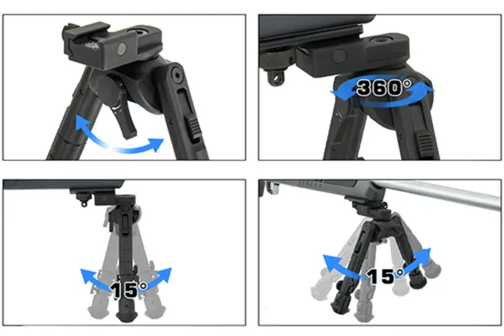 Сошки Leapers UTG Recon 360 TL. 20-30,5см. Picatinny Фото 2